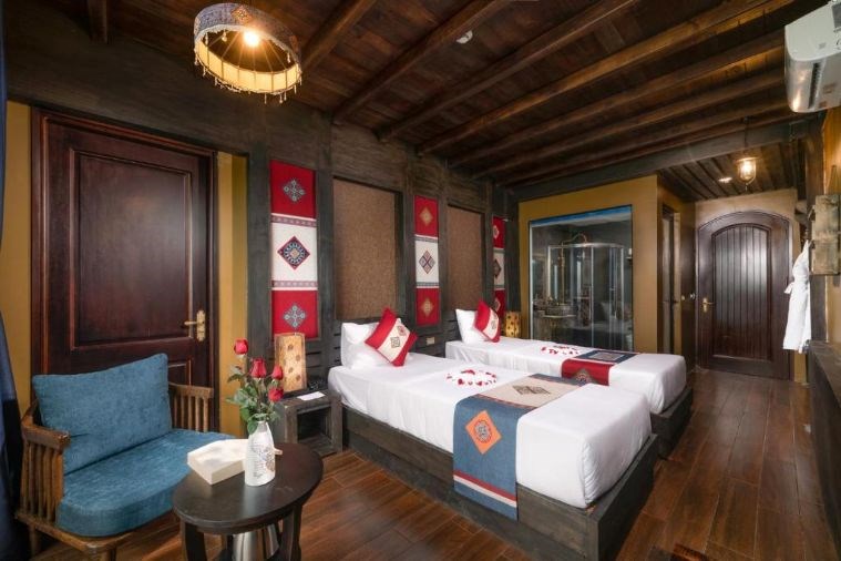 Phòng Deluxe Twin with Valley View